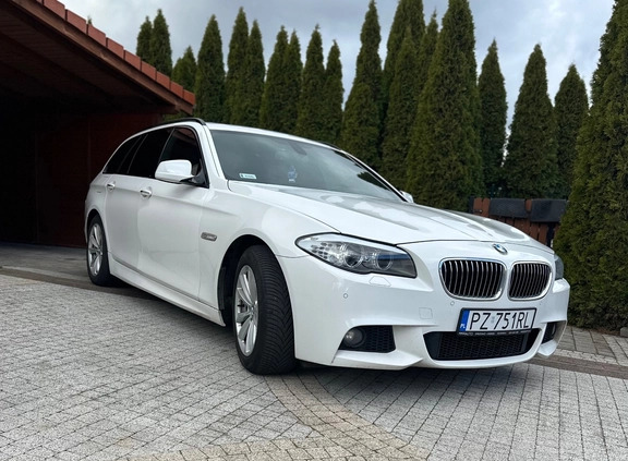 BMW Seria 5 cena 57999 przebieg: 211000, rok produkcji 2012 z Poznań małe 29